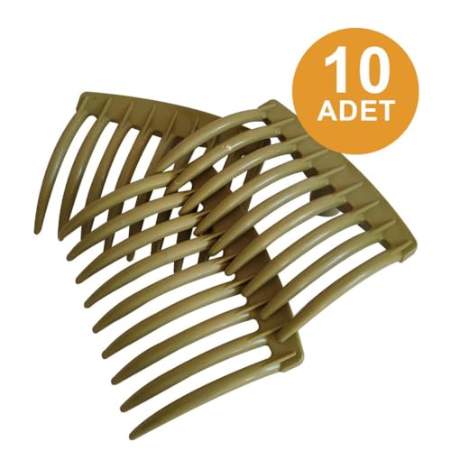 Zeytin Tırmığı (10 Adet) 9 Dişli Zeytin Tarağı Zeytin Toplama Aparatı Esnek Kaliteli Kırılmaz Zeytin Toplama Tırmığı