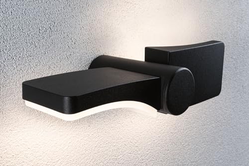 Paulmann Applique Da Esterni Led Pekana, Antracite 30 Cm Alluminio IP44 - 13