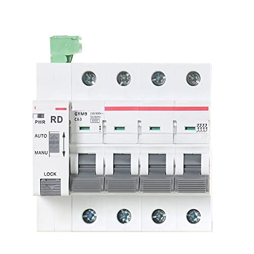 MCB 4 polos con reconexión automática 63A disyuntor carril DIN para hogar inteligente 2