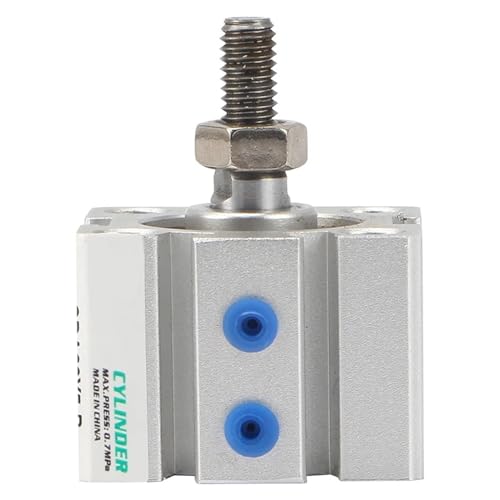 Cylindre pneumatique ACQ mince à course précise pour guidage machine