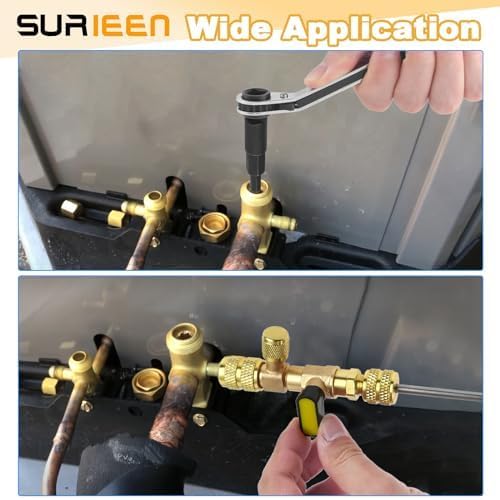 Kit Herramienta Removedor e Instalador de Válvula y Llaves HVAC miniatura 6