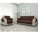 Ameritex Loveseat Cover Waterproof Stay in Place, Furniture Protector, Loveseat Slipcovers for Dogs (46