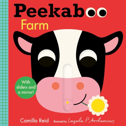 Image of Peekaboo: Farm: (An Interactive Board Book for Babies & Toddlers with Mirror & Sliders to Push, Pull, or Turn. Cute Artwork Includes Corn, Barn, Horse, Pig, & More.) (Peekaboo You)