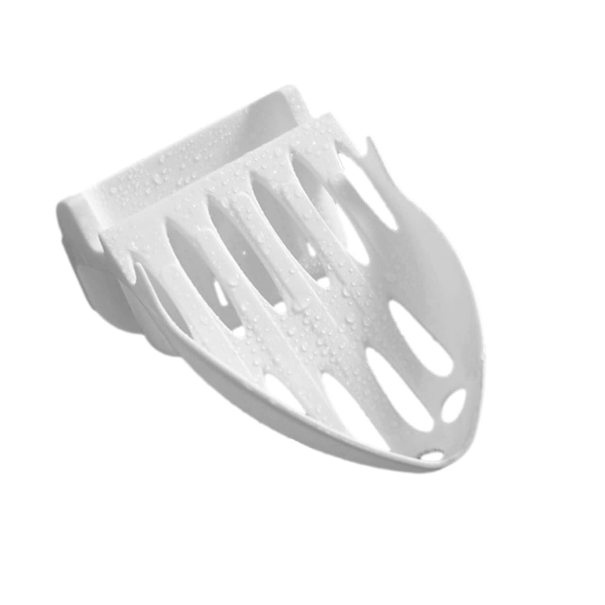 HOLIDYOYO No-Punch Soap Dispenser Accessories Accessory Storage Mounted Holders Drainage Magnetic Soap Holder Shower Soap Holder Soap Shelf White