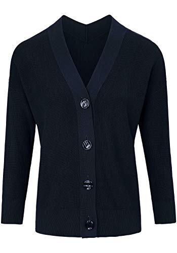 Preisvergleich Produktbild PETER HAHN Damen Strickjacke Strickjacke aus 100% Supima®-Baumwolle Knöpfe