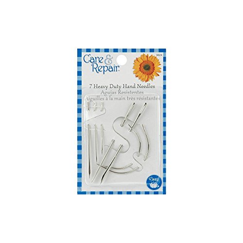 Dritz 9624D Assorted Heavy Duty Hand Needles 7-Pack