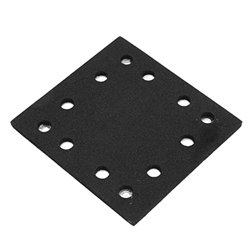 Square Sanding Pad 8 Hole 4 Eyes Aluminum Plate EVA Good Cushioning Strong Heat Dissipation Electric Polishing Disc