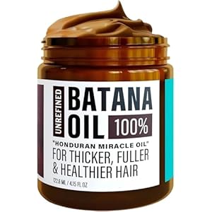 Batana Oil for Hair Growth – Natural Hair Care Oil with Botanical Extracts for Hair Loss Prevention