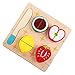 Produktbild rongweiwang Woode Cut Spielzeug Obst Gemüse Obst Dessert Kinder Kochen Küche Spielzeug Lebensmittel Puzzle Pretend Play Educational Kinder