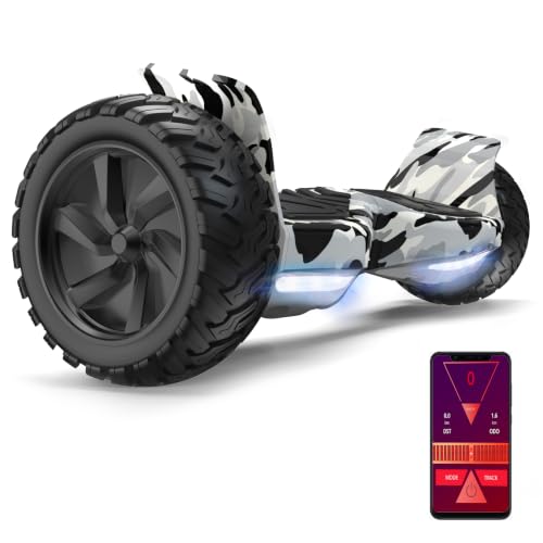 RCB KIDS Premium 8,5" Offroad Hoverboard mit APP & Bluetooth LED