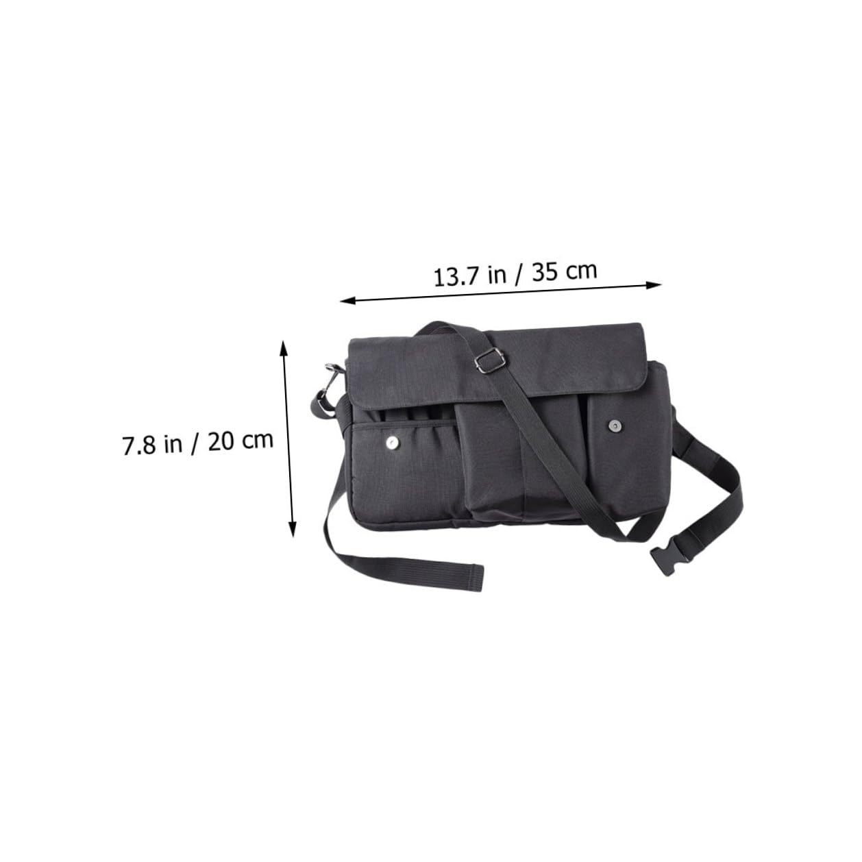Angoily Borsa Porta Pennelli da Trucco in Tela Resistente Custodia Organizer Cosmetici da Cintura Portatile Ampia Capacità per Make-Up e Accessori