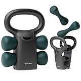 2 in 1 Variable Kettlebells for Beginners, Adjutable kettlebell set with two dumbbells,5LB, 10LB, 12LB, Adjustable Plates, Home Training Gym, Stylish, Muscle Training, Dumbbell Weight Loss Equipment