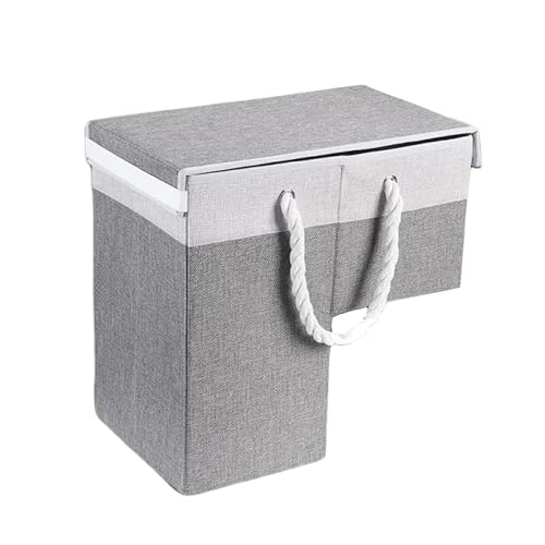 LeeQinersw Cesta para Escaleras Cesta para Escaleras Alfombradas Y de Madera con Asas para