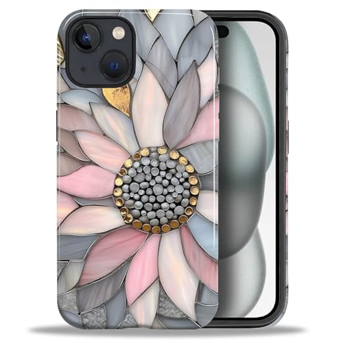 Coque iPhone 15 tournesol parfaite pour vos sorties en ville