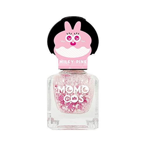 ビューティーワールド モモコス はがせるマニキュア ミルキーピンク 6ml