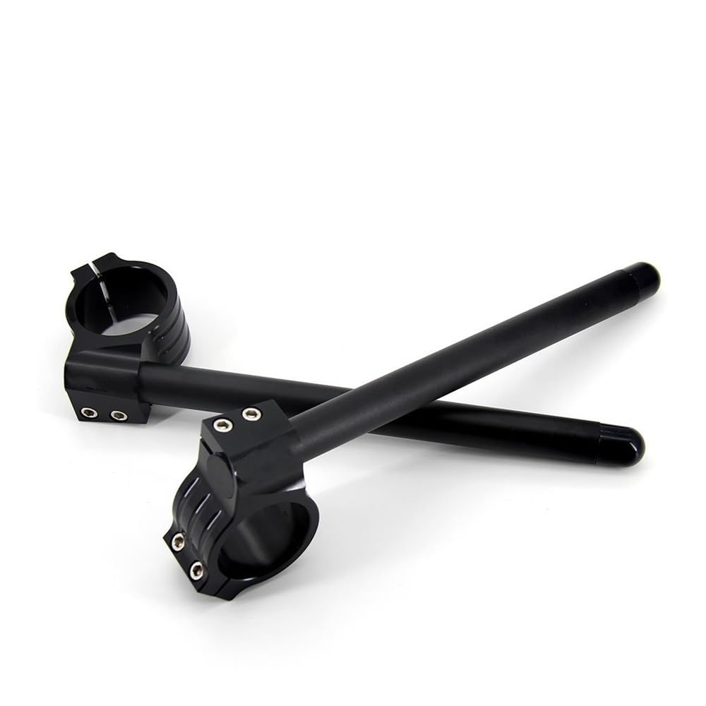Pro riser high clip ons noirs, pontets de guidon haut de gamme - 3