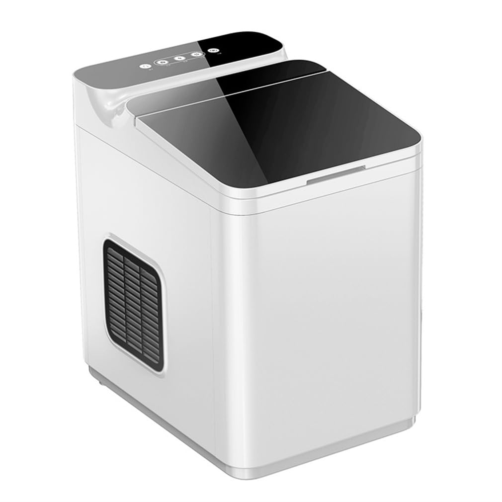 WFGLH Smart Small Home Ice Maker, Portable Mini Ice Maker, Intelligent Low Water and Full Water Alerts, Size Can Be Selected, for Home/Kitchen/Party(White) on Fridge.com