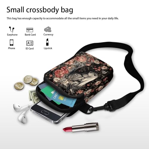Image of Lightweight Small Crossbody Bags Cell Phone Purses Travel Pouch Shoulder Bag for Women