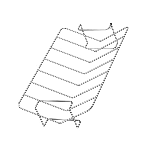 TSMORY Rejilla para barbacoa sin óxido desarrollada para múltiples usos, incluyendo resaltarse hinchado, robusto, tres mil ventilación óptima, estante de barbacoa inoxidable
