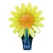 Produktbild De-Plastik 1936 110 Klebehaken Margarite / 52 x 40 mm/klein/Bunte Farben / 6er Set