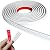 Peel and Stick Molding Trim Self Adhesive Flexible Wall Trim Crown Molding 3d Strip for Tile Wood Wall Panels Picture Mirror Frame Border Edge Corner Ceiling Wallpaper Moulding Decor Trim (120 in)