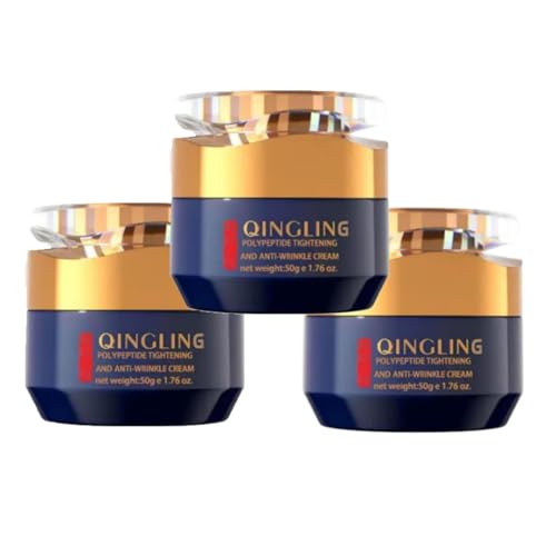 Qingling Creme Qingling Creme gegen Falten Qingling Gesichtscreme mit Polypeptiden - Straffungs - und Anti - Falten Reduziert feine Linien