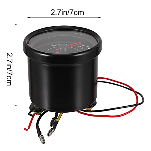 VORCOOL Motocicleta Velocímetro Tacômetro Odômetro Backlit Modificação Motocicleta Medidor Digital p