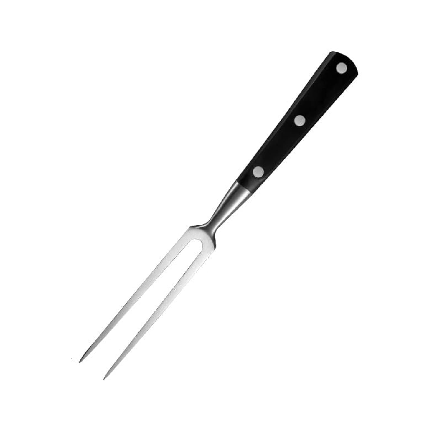 Khazna 12 Inch Stainless Steel Carving Fork, Meat Fork, Heavy Duty, Dishwasher Safe, 1 Piece