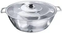 Tacho Alumínio Fundido Polido Industrial Grosso Hotel 28cm 3,5L