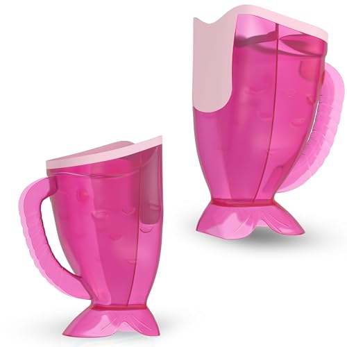 Image of S.C. Products, Inc. Pink Baby Rinser Cup and Bath Pail - Tear-Free, Non-Toxic, BPA-Free Accessory for Kids of All Ages - Provides Gentle, Safe, Enjoyable Bathing