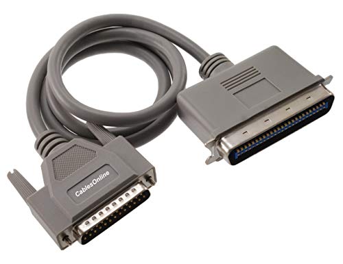 Cable SCSI DB25 macho a CN50 macho con blindaje superior y conductores de cobre 2