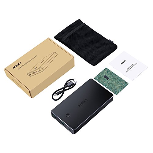 AUKEY 20000mAh Power Bank, Portable Charger with 2 Inputs, 3.4A Dual-USB Output Battery Pack Compatible iPhone iPhone 12 Pro Max/11 Pro Max/XS/XR, iPad Pro and More - Thumbnail 3
