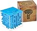ThinkMax Money Maze Puzzle Box for Kids and Adults, Perfect Money Holder Maze Puzzle Gift Box (Blue)