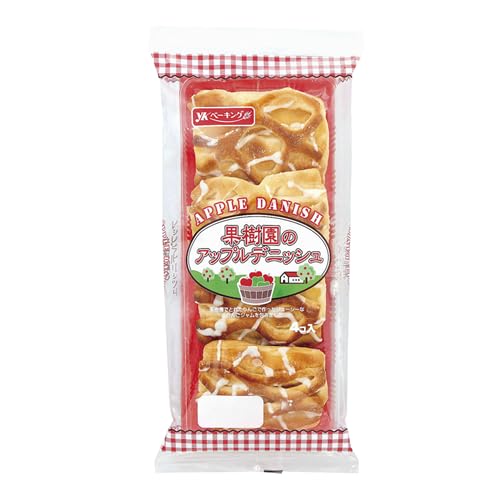 Amazon | YKベーキング 果樹園のアップルデニッシュ 4個入 | YK
