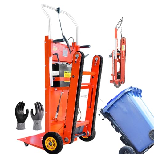 Carrito eléctrico de 600 W, 800 W, 1200 W, resistente con panel de control intuitivo, capacidad de carga de 880 libras para mover cargas pesadas, diseño de pista gruesa