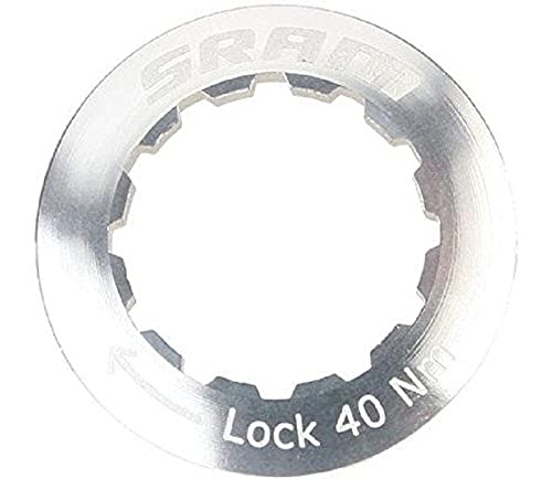 Sram Cassettes XG1190 11 Speed XG1190-Anillo de Bloqueo velocidades para casetes y Ruedas Libres, Color Plateado, Unisex, Talla única