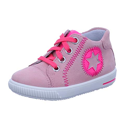 Superfit Baby Mädchen Mel Sneaker, Grau (Grau/Rosa 21), 23 EU