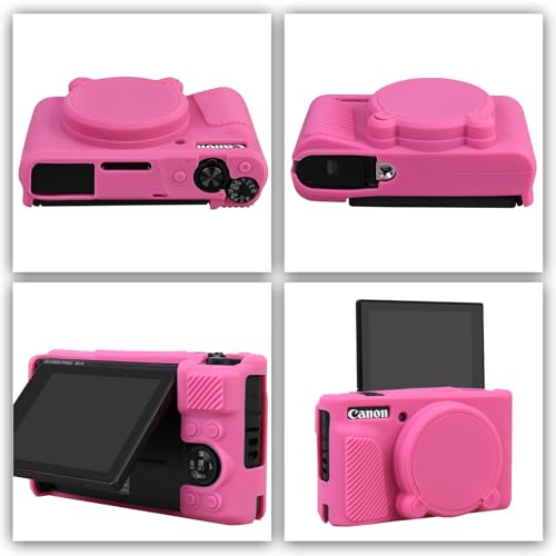 Funda para cámara Canon PowerShot SX740 HS en silicona suave miniatura 4