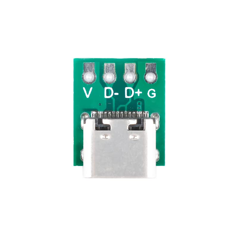 10 piezas adaptador USB Tipo C 16P test PCB miniatura 4