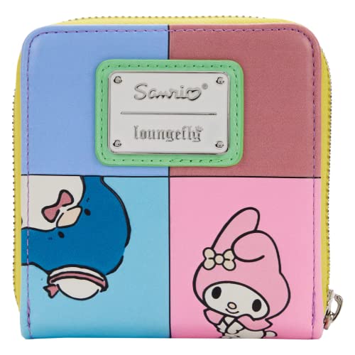 Loungefly Hello Kitty and Friends Color Block Faux Leather Zip Around Wallet2