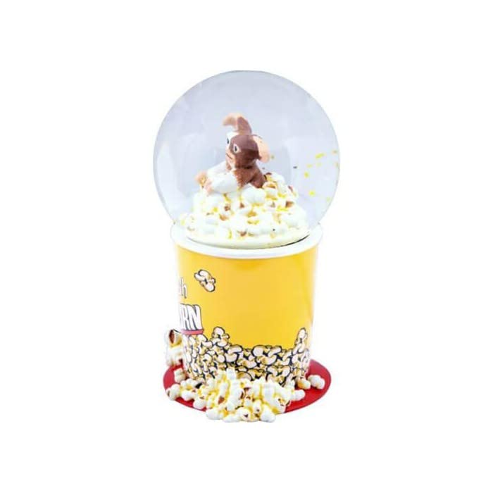 Silver Buffalo Gremlins Gizmo Mini boule à neige de 7,6 cm avec paillettes tourbillonnantes | Souvenir de collection de film d'horreur