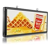 P6 Outdoor Full Color Programmable Scrolling Led Sign Custom Digital Sign Displays WIFI Control Open Matrix Panel Electronic Message Board Screen Ticker For Store Business Advertising