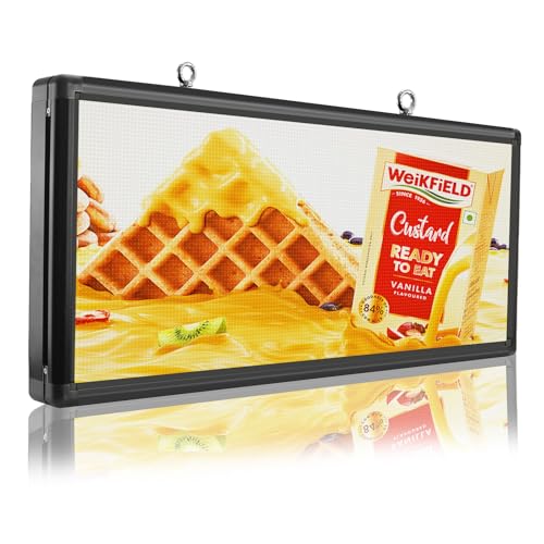P6 Outdoor Full Color Programmable Scrolling Led Sign Custom Digital Sign Displays WIFI Control Open Matrix Panel Electronic Message Board Screen Ticker For Store Business Advertising