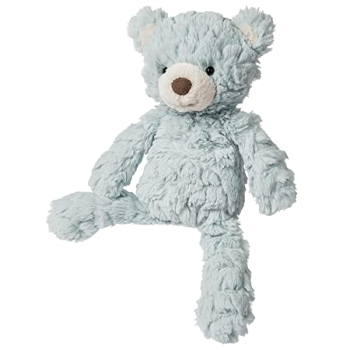Image of Mary Meyer Putty Stuffed Animal Soft Toy, 11-Inches, Small Seafoam Bear