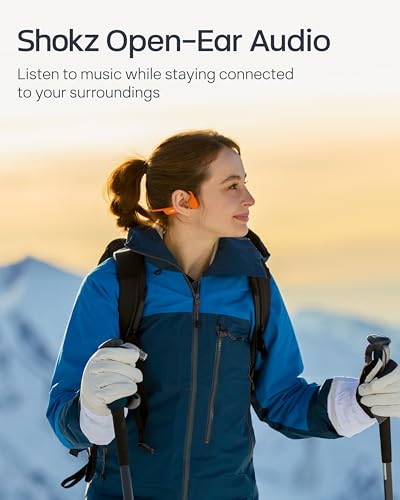 Image of SHOKZ New OpenRun Pro 2- Bone Conduction Headphones, Open-Ear Bluetooth Wireless Sport Earphones for Running, Workouts - Sweat Resistant, Secure Comfortable Fit -Deep Bass, Smart Mic, Reflective Strip