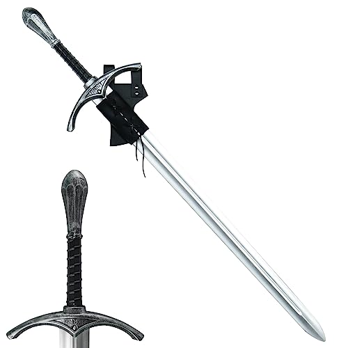 LarpGears Martial Arts Training Foam Sword with Sheath Practice Sword for Cosplay Halloween Costume LARP Event or Outdoor Battle Game Sports 44 inches