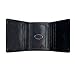 Big Skinny Men's Tri-Fold Slim Wallet, Holds Up to 25 Cards, Black