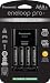 eneloop K-KJ17K3A4BA Panasonic Advanced Battery Charger Pack with 4 AAA Pro High Capacity Ni-MH Rechargeable Batteries