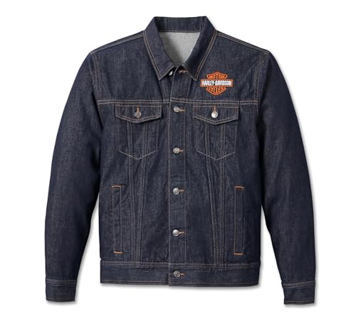 Harley-Davidson デニムダブルライダースジャケット 41DhjKiepKL.jpg