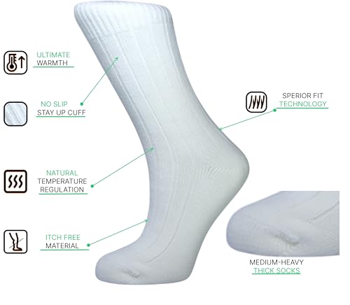 Image of omer & zeki Soft & Warm Woolen Socks for Ladies: Perfect for Winter
